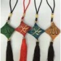 Muslim fabric pendants
