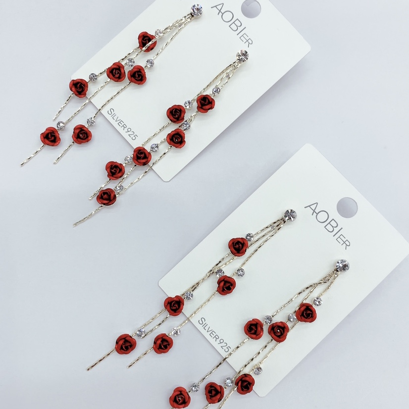 Rose Earrings