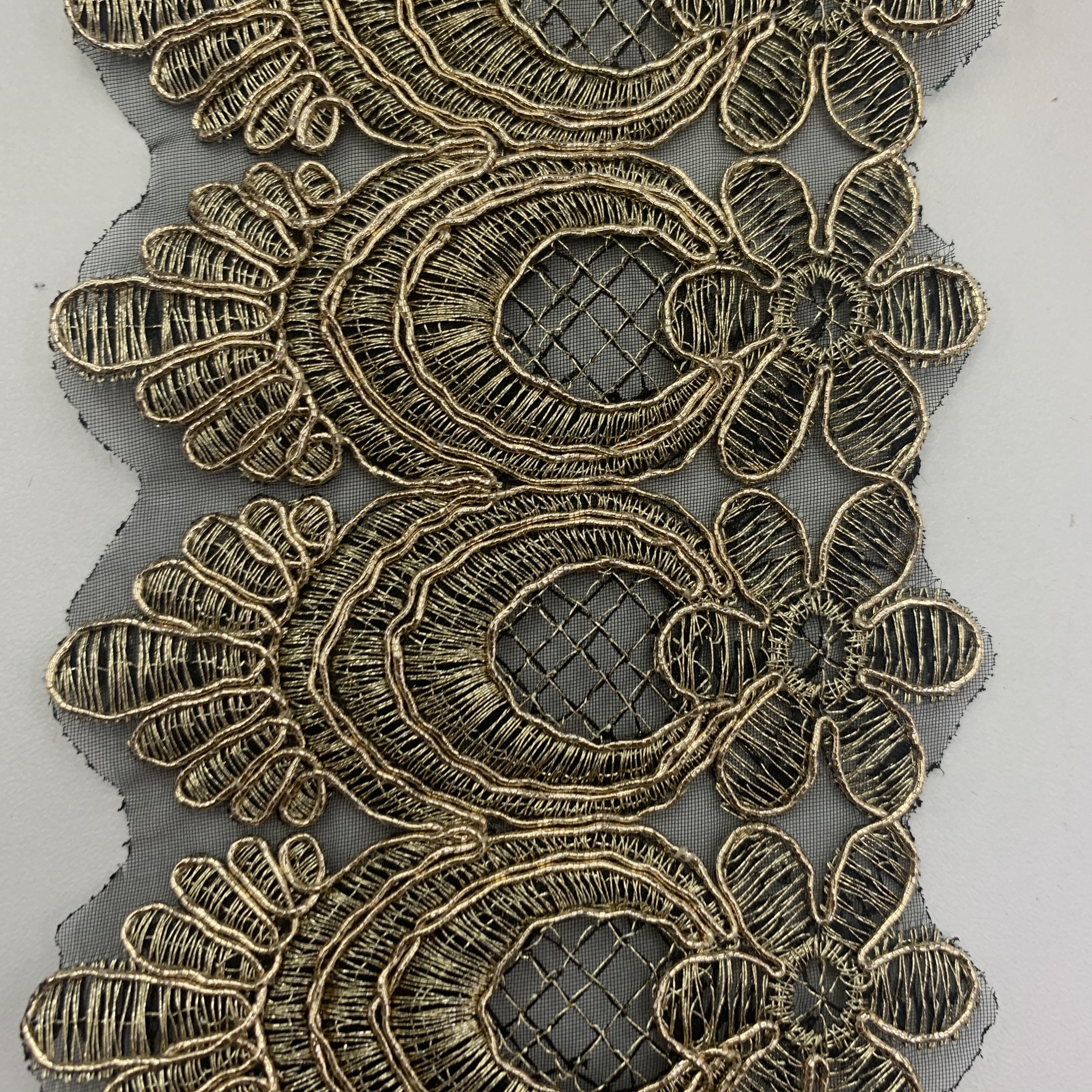 Ethnic embroidery section, embroidery edge, clothing accessories, decorative belts, foreign trade lace, lace Specification image