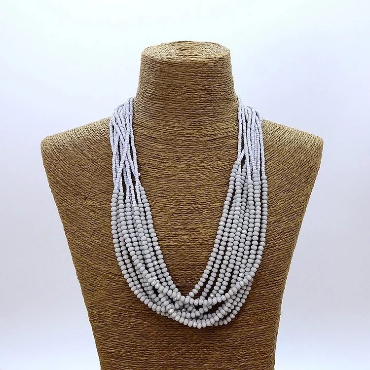 The crystal necklace lay 159