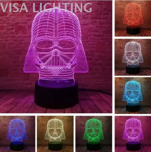 3d table lamp, bedside lamp for bedroom, plug-in feeding lamp, baby sleep lamp, led night light detail image 1