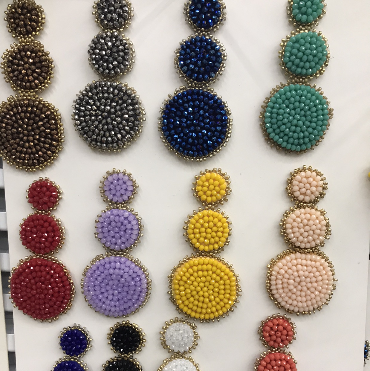Hand crochet earrings accessories