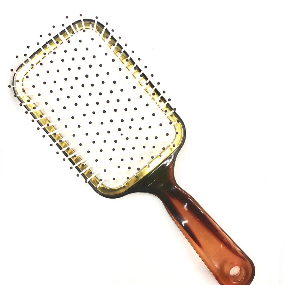 Manufacturers direct 8589 phnom Penh generous comb air bag massage comb coffee air bag comb white skin white needle comb thumbnail