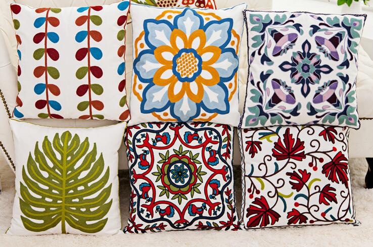 2023新款厂家直销精品爆款满绣靠垫36