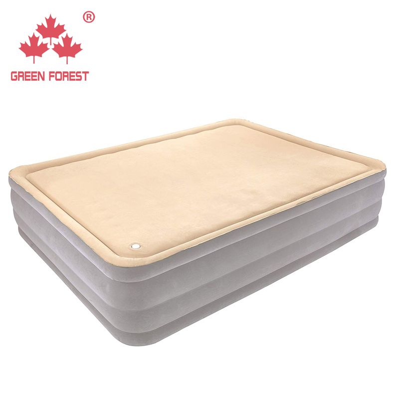 Ultra-luxurious double large-sized double-layer inflatable bed, air bed with built-in pillows and air cushion bed detail image 1