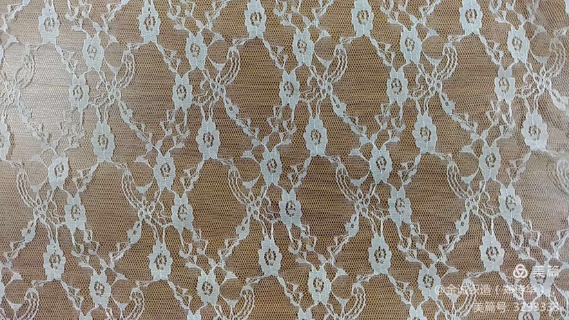 Pattern lace manufacturer customized polyester fabric clothing decoration curtain gauze toy lace thumbnail