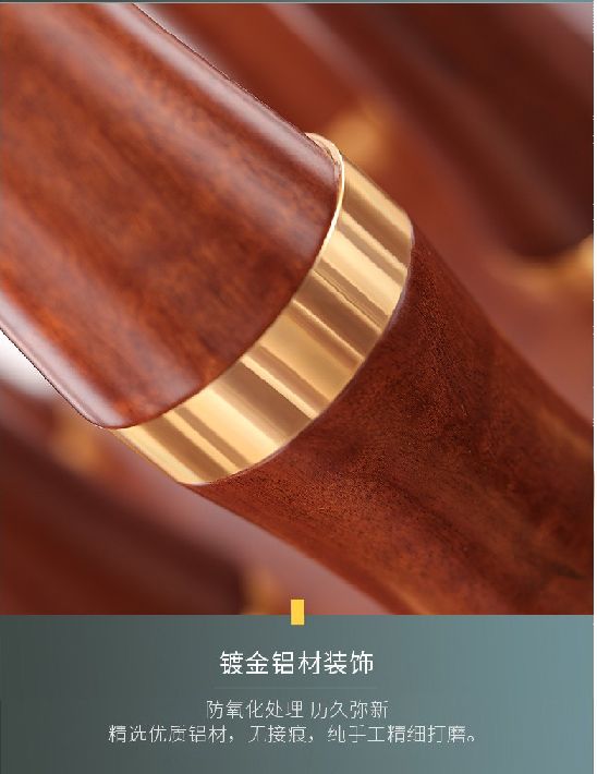 Shanggu's selected new products: 3+1 heads of Sabili solid wood + copper + acrylic ceiling and staircase lights detail image 3