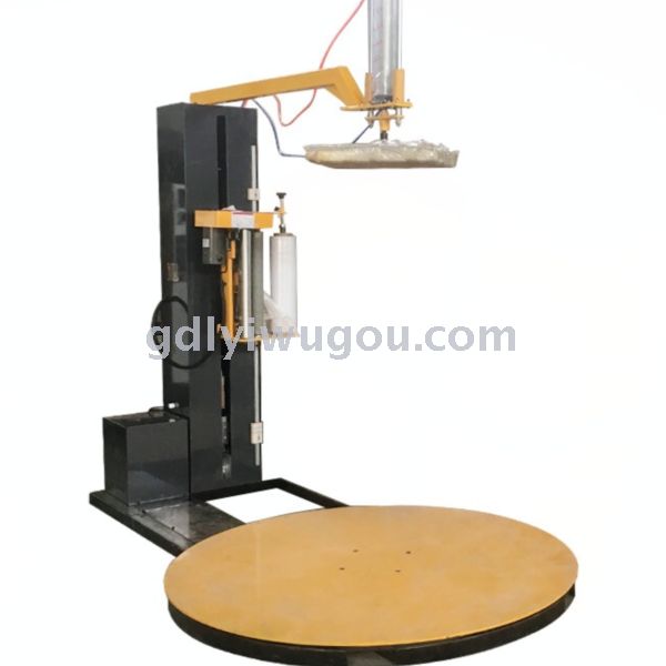 Automatic stretch film wrapping machine, top-pressing non-woven fabric film wrapping machine, large pallet film wrapping machine, 1200mm*110mm details Picture