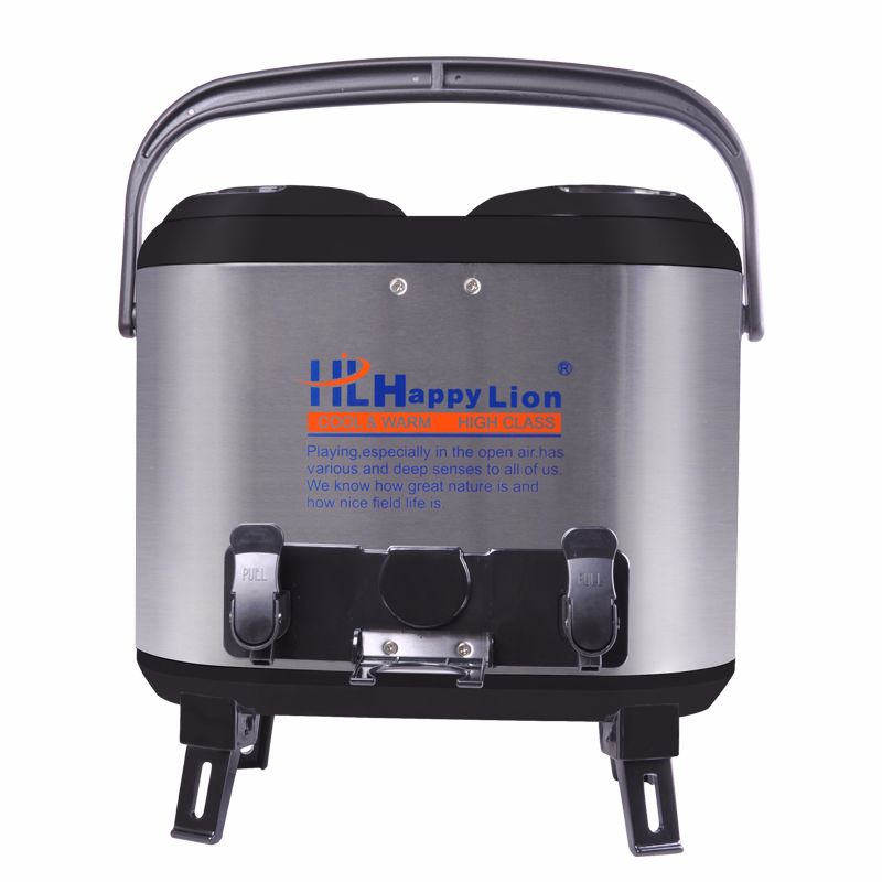 商用大容量不锈钢保温保冷奶茶桶茶水饮料咖啡果汁8L10L12L奶茶店