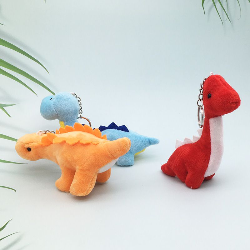 Simplified dinosaur plush toys, herbivorous dragon, Brachiosaurus, Triceratops pendants, claw machine gifts, cross-border wholesale supply Specification image