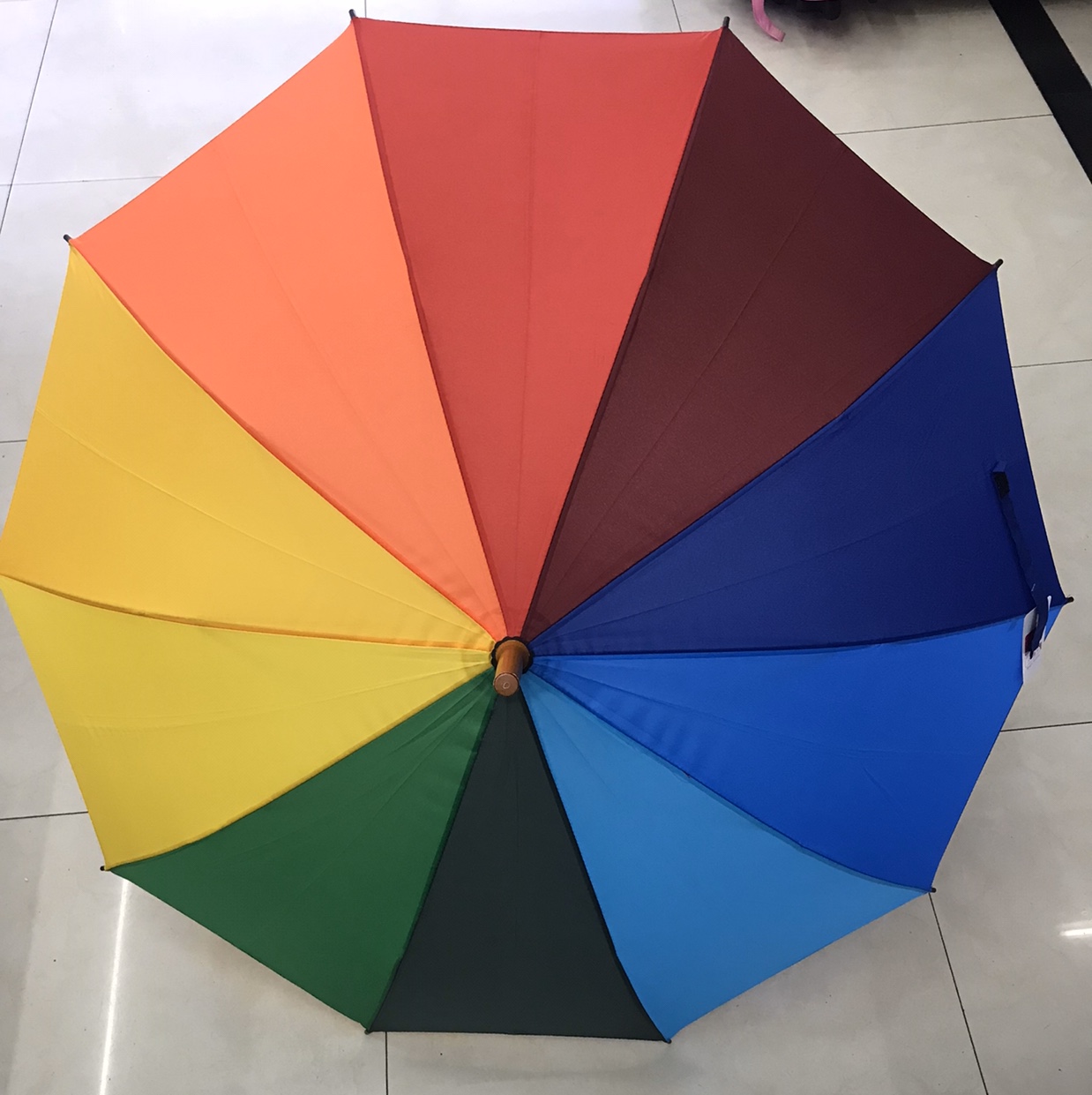 60 cm 10 strand rainbow umbrella thumbnail