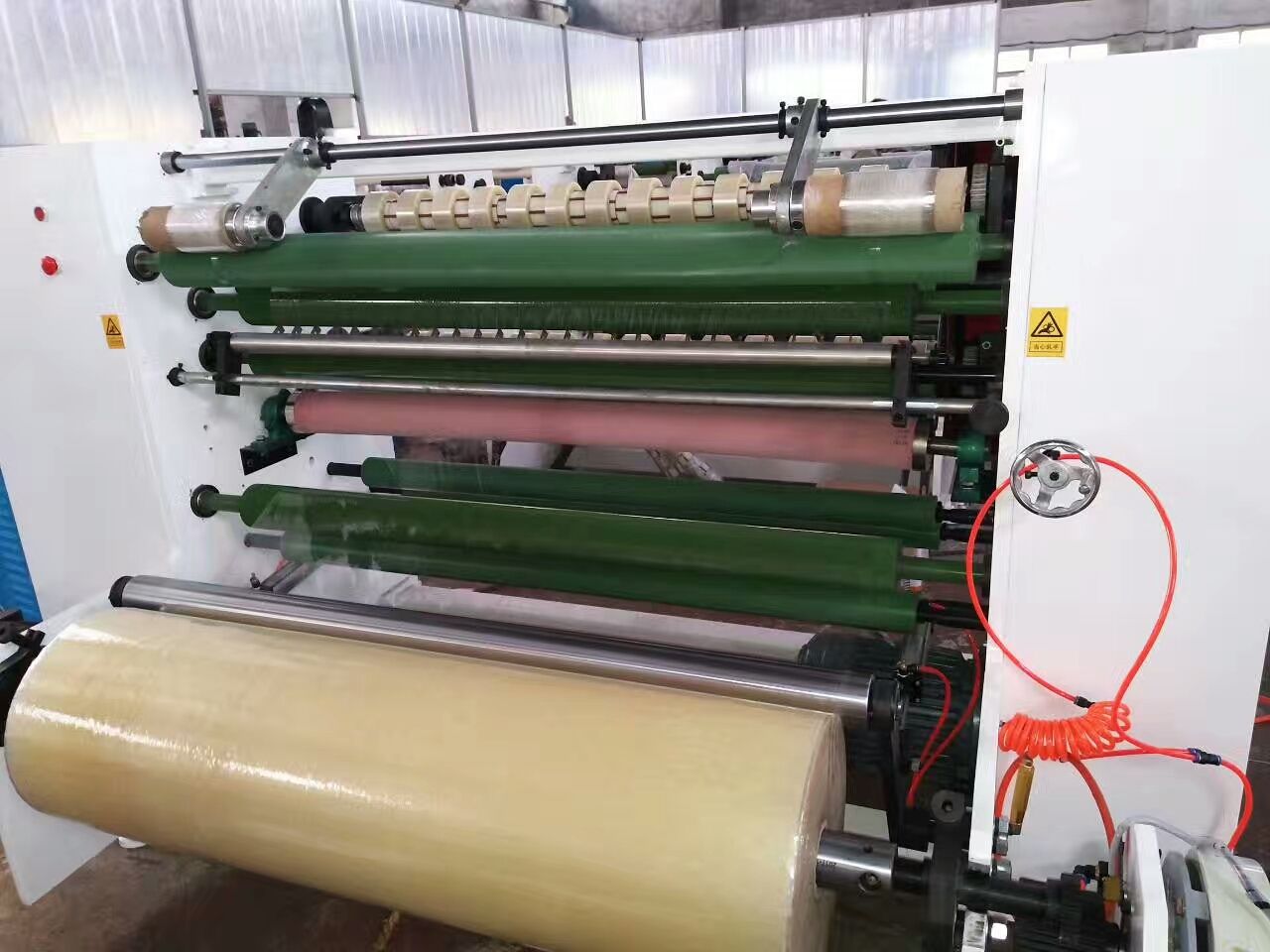 Belt machine, automatic belt slitting machine, pipe cutting machine, pipe fitting machine, rewinding machine details Picture