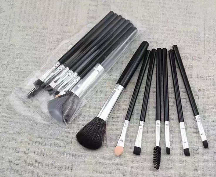 7 makeup brush set, blush brush, eyelash brush, single brush, portable thumbnail