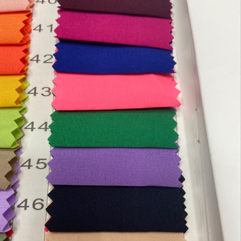 Purple 50D super soft four-sided elastic fabric for decorative handicrafts and clothing