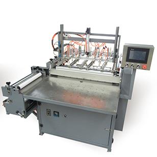 Printing machinery book cover machine series PK750 semi-automatic leather cover machine detail image 1