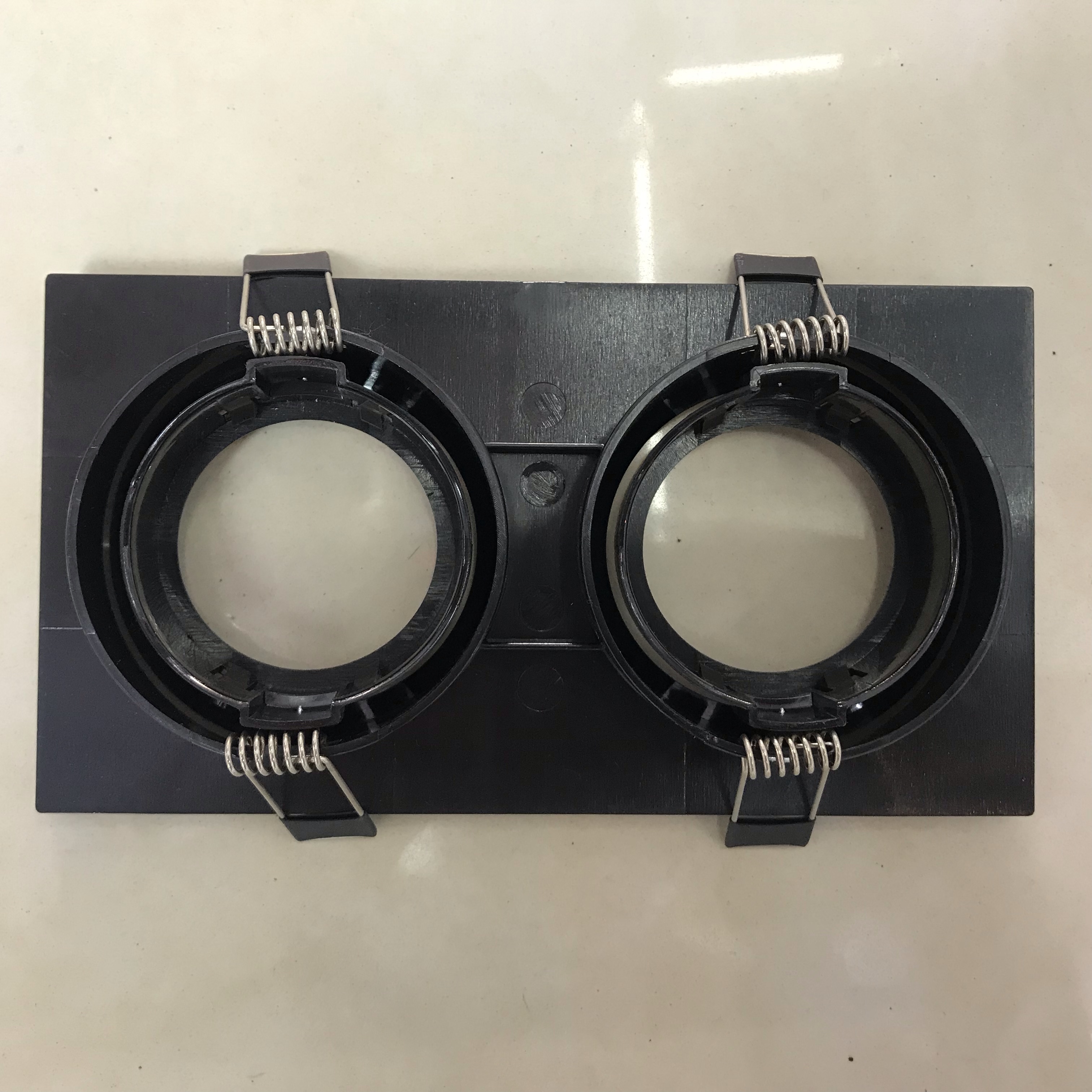 一体天花灯壳方（塑料）细节图