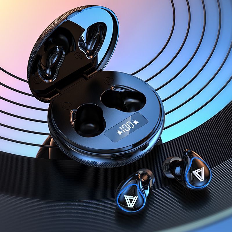 YEMAX TWS蓝牙耳机5.0带充电仓降噪入耳式运动蓝牙耳机细节图