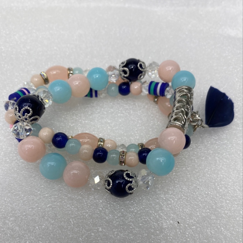 手链水晶手链珠子时尚百搭珠子套装组合手链