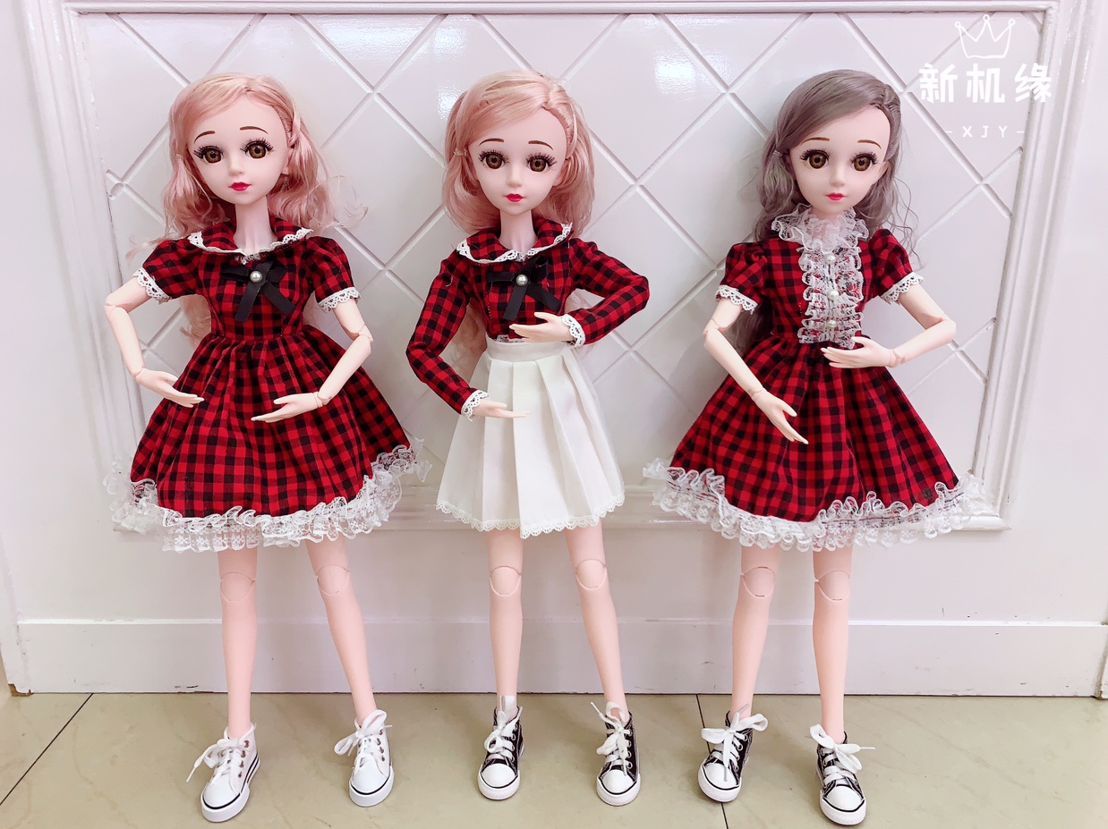 2020 nueva versión coreana de moda campus wind lohee princesa muñeca de música