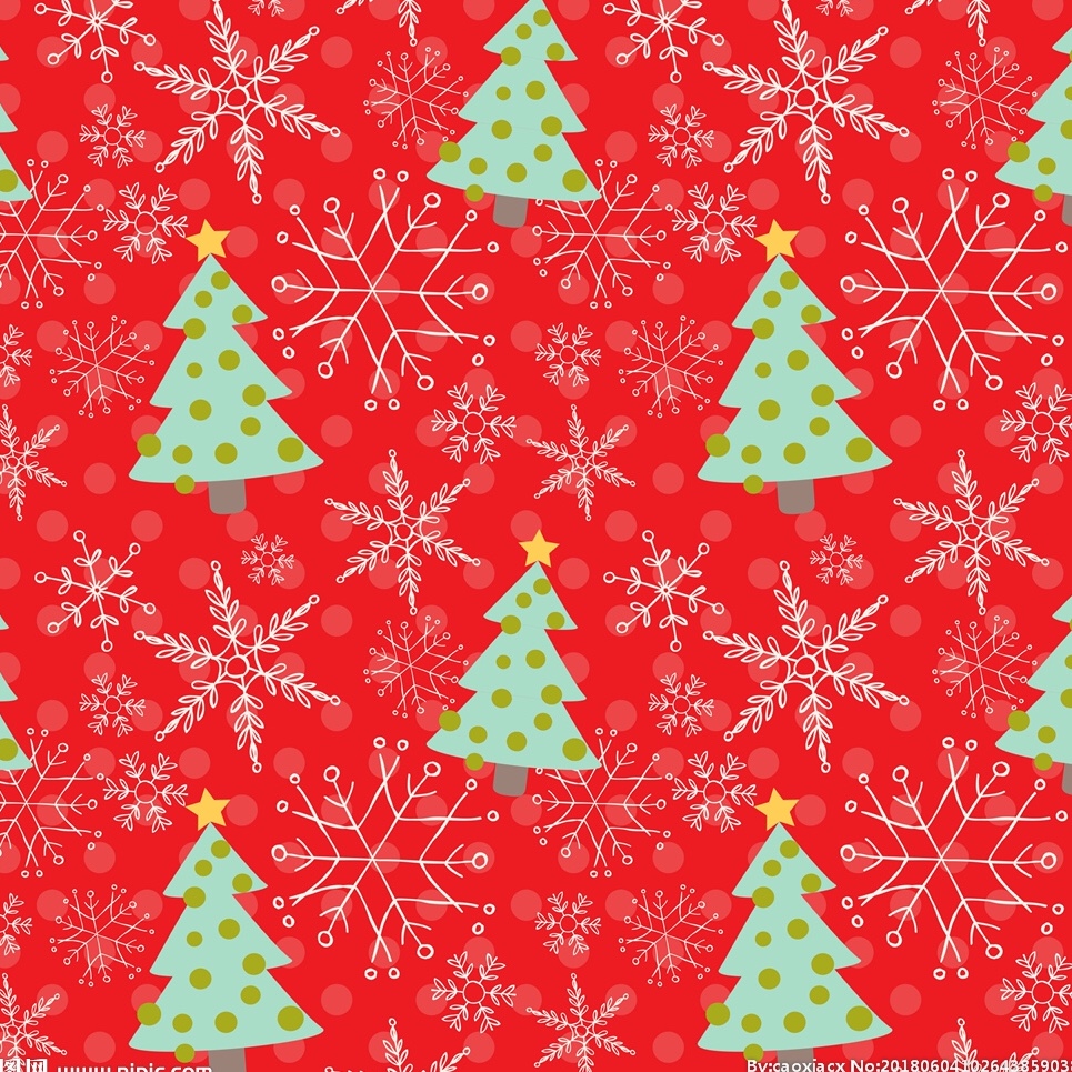 圣诞礼物纸包装纸-🎄圣诞树
