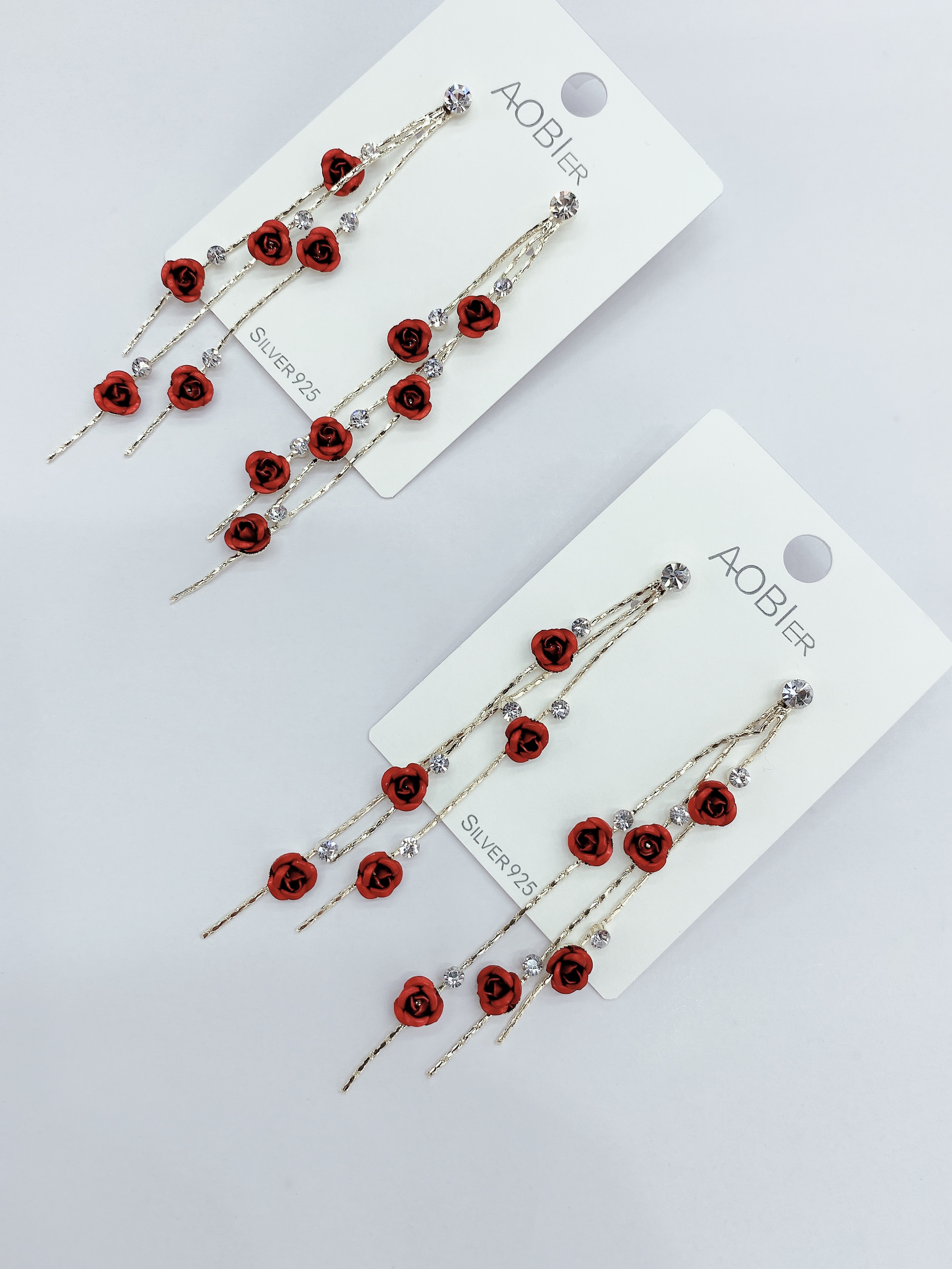 Rose Earrings Item Picture