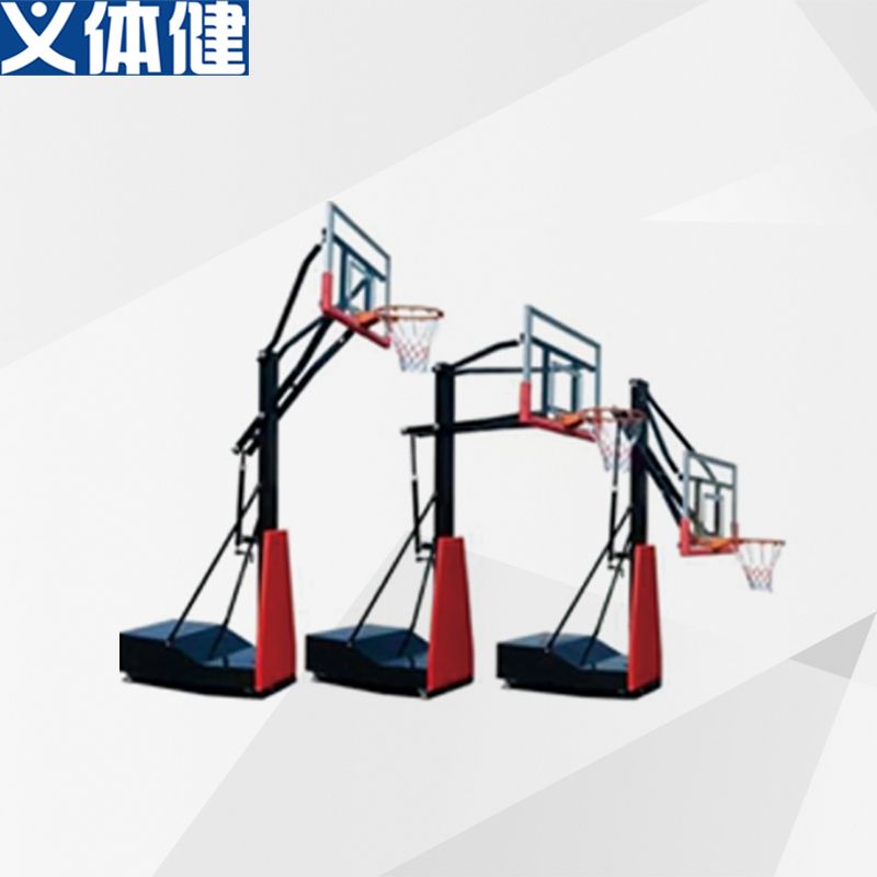 Hj-t011 Military Fitness leisure basketball stand Outdoor mobile basketball stand thumbnail