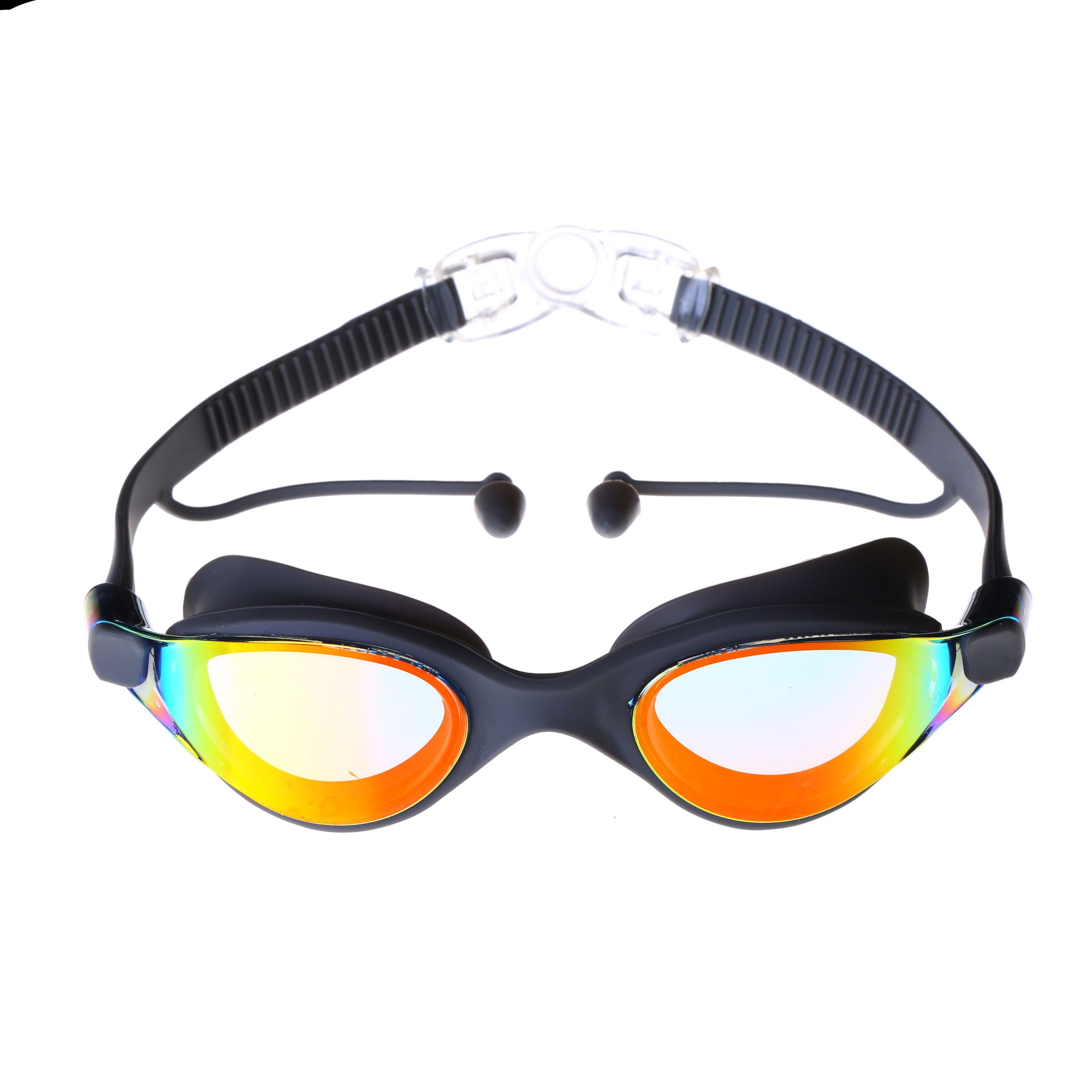 Silica gel electroplated goggles with high definition, water proof and fog proof goggles 69-AC
