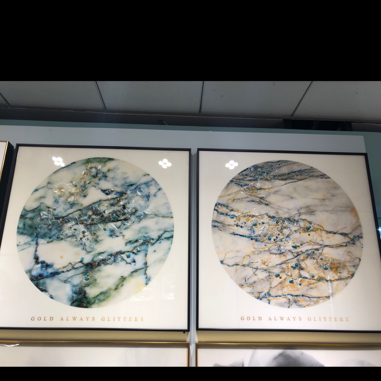 装饰画晶瓷画     