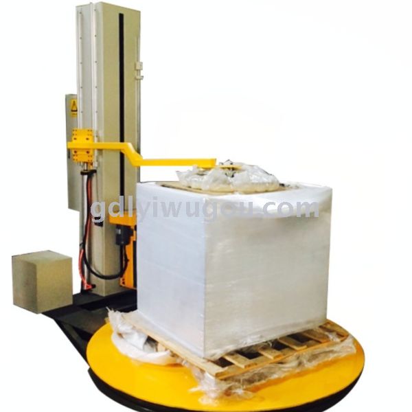 Automatic stretch film wrapping machine, top-pressing non-woven fabric film wrapping machine, large pallet film wrapping machine, 1200mm*110mm Application Scenario
