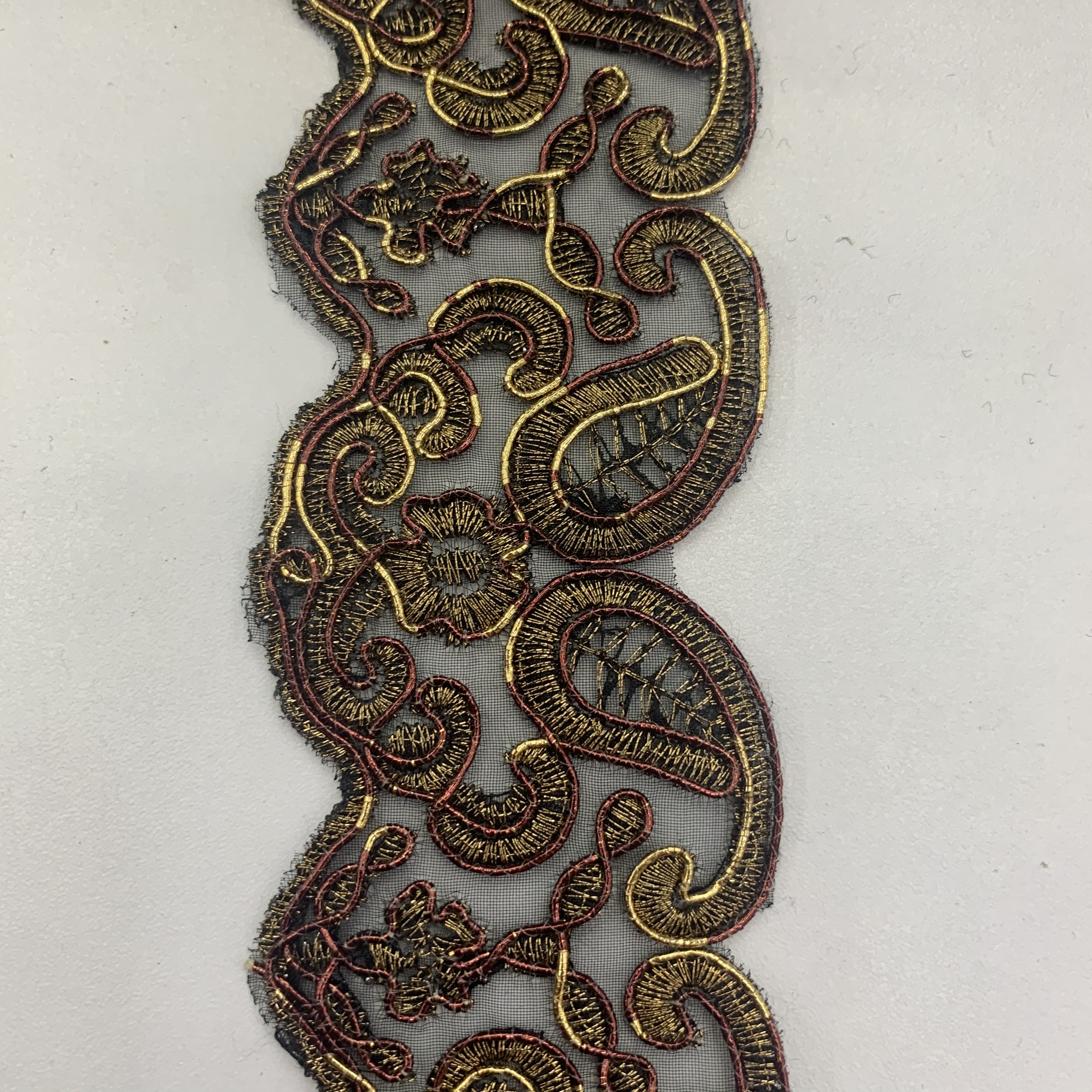 Ethnic embroidery clothing accessories, decorative belts, export lace, lace, ethnic style details Picture