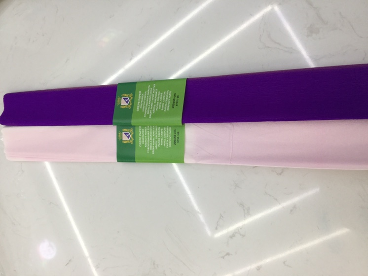 White corrugated paper