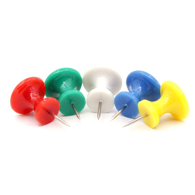 卡卡五金 3253吸塑组合卡装彩色工字钉+8号彩色工字钉文具用品详情图5