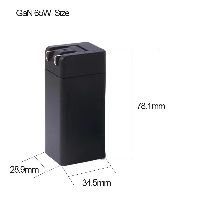 Charger set: 65W PD gallium nitride (GAN) charger Application Scenario
