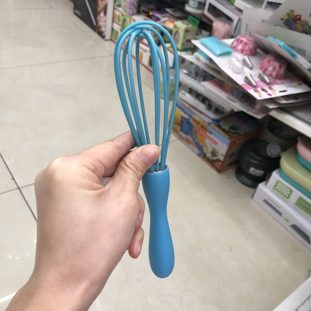 厨房用品烘培用品小圆柄硅胶8寸