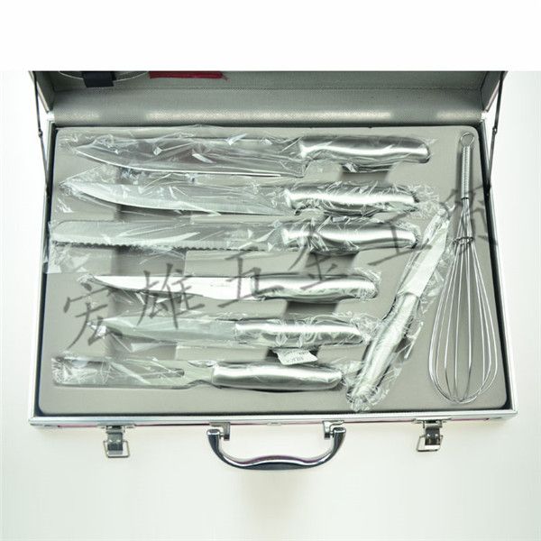 Knife Set Kitchen Stainless Steel Knife Set Thirteen Kitchen Gift Kitchen Knife Set Factory Direct Sales undefined