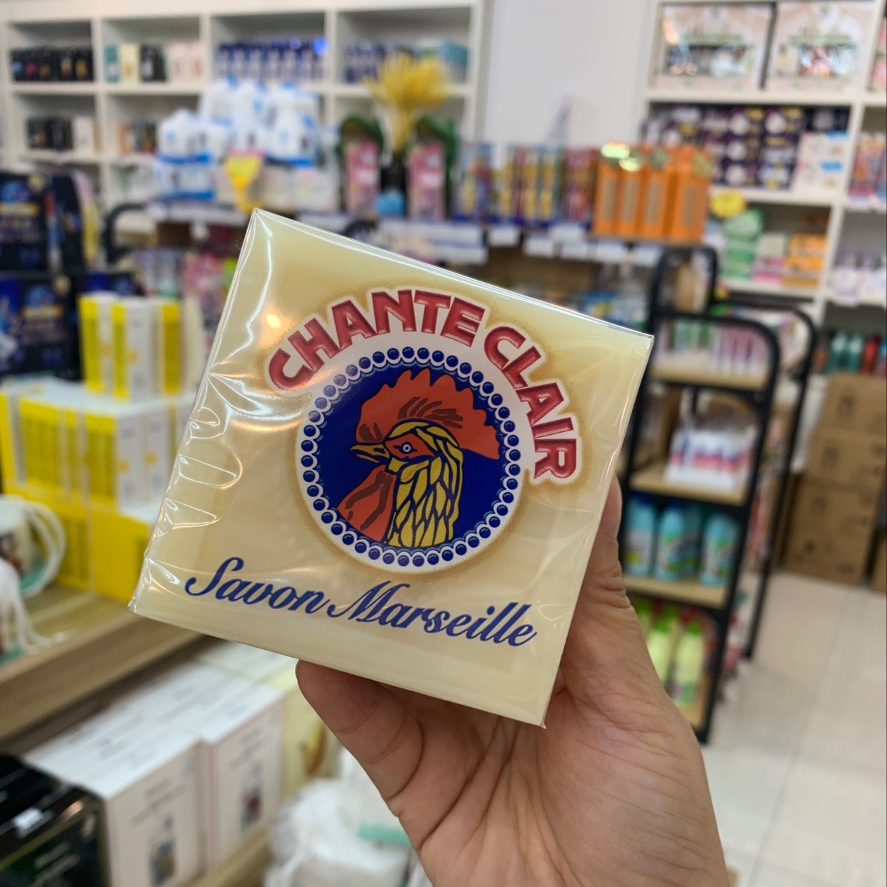 Chanteclair Italian Big Cock Head Soap Butler Marseille Laundry Soap details Picture