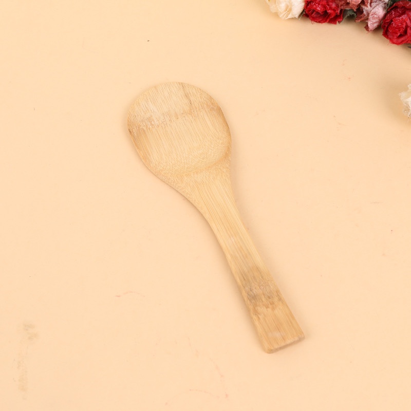 竹木不粘锅专用锅铲套装无漆长柄煎铲白底实物图