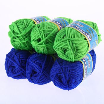 外贸出口品质腈纶毛线（25克PE袋热封口包装）