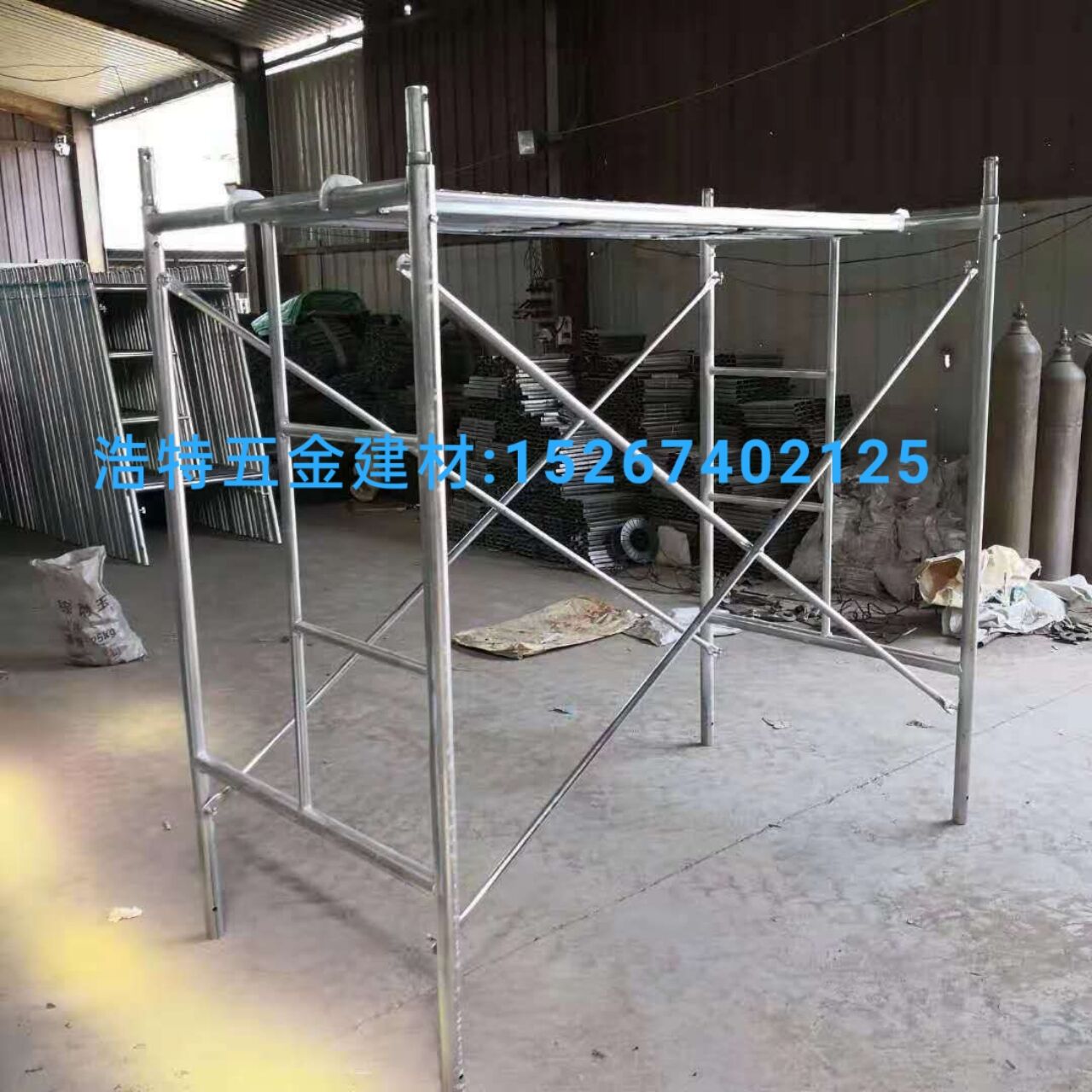 Hand scaffolding steel support building materials mobile hand scaffolding building hand scaffolding top bracket 5