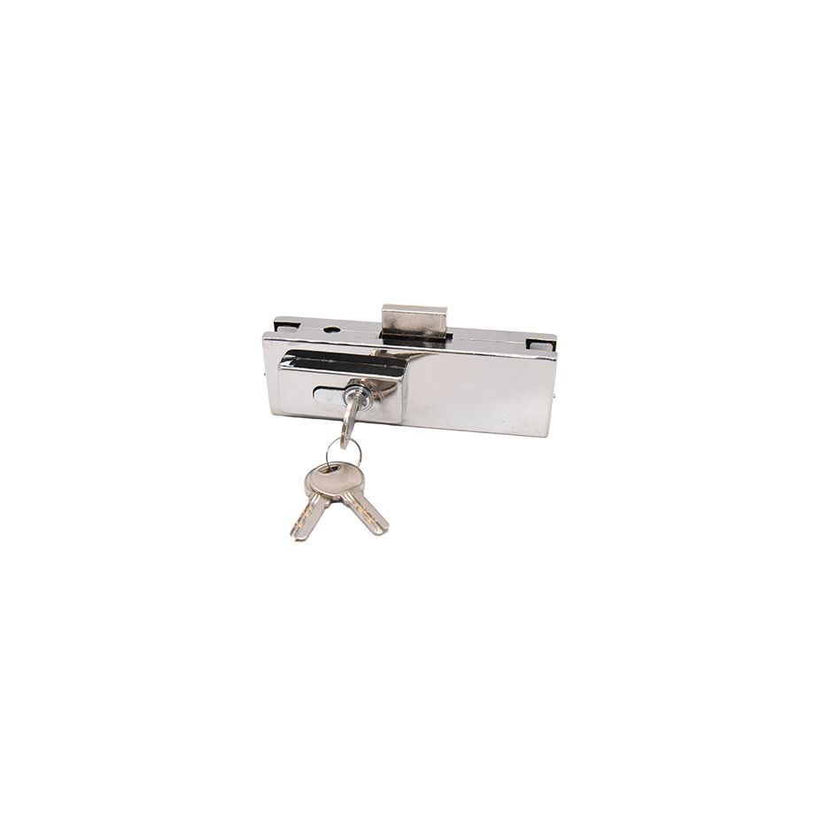 Stainless Steel Glass Door Clamp, Precision Cast Aluminum Lock Clamp Home Decoration Main Material Application Scenario
