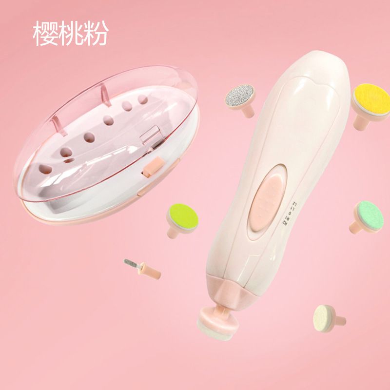  多功能超静音电动宝宝修甲器 儿童电动磨甲器护理套装美甲工具详情3