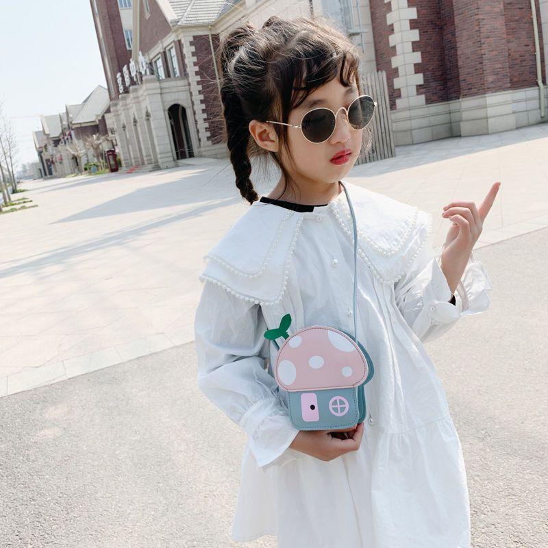 Children's Bags 2020 Summer New Shoulder Bag Little Girl Bag Cute Mushroom Crossbody Bag Fashion Boys And Girls Bags undefined