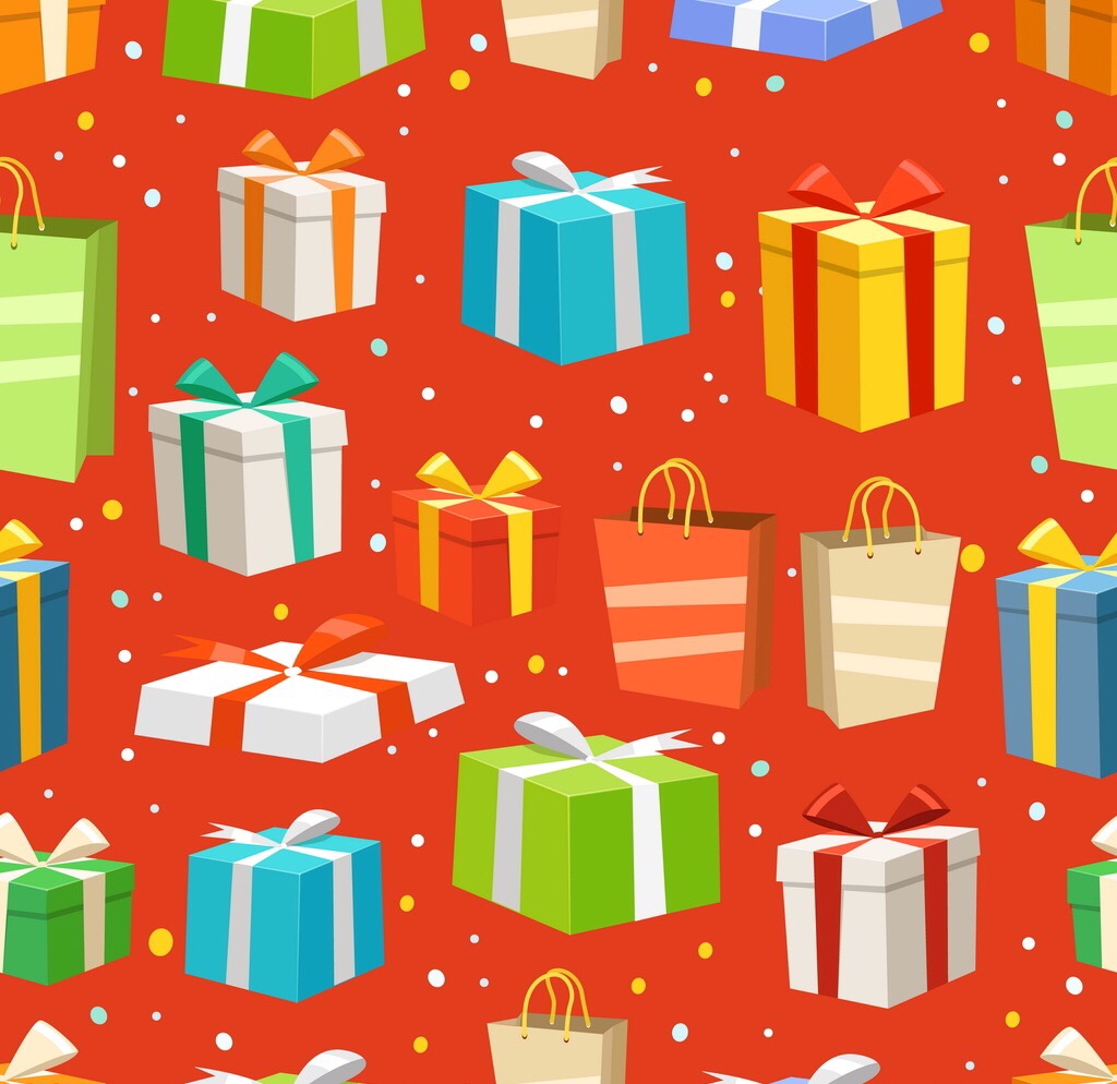 好看礼物包装纸生日礼盒