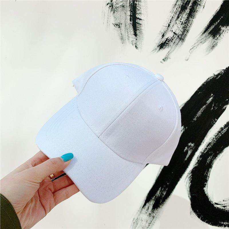 净色帽子女潮鸭舌帽夏天防晒遮阳棒球帽男太阳帽详情图4