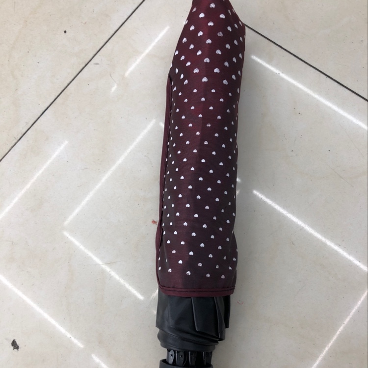 Three-fold chameleon printed umbrella details Picture