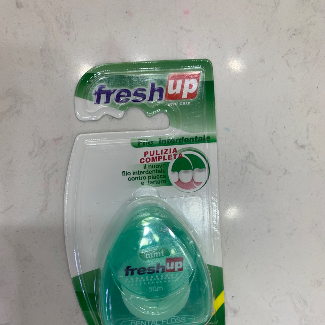 50 m dental floss full figure