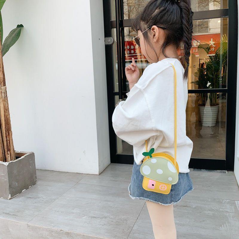Children's Bags 2020 Summer New Shoulder Bag Little Girl Bag Cute Mushroom Crossbody Bag Fashion Boys And Girls Bags undefined