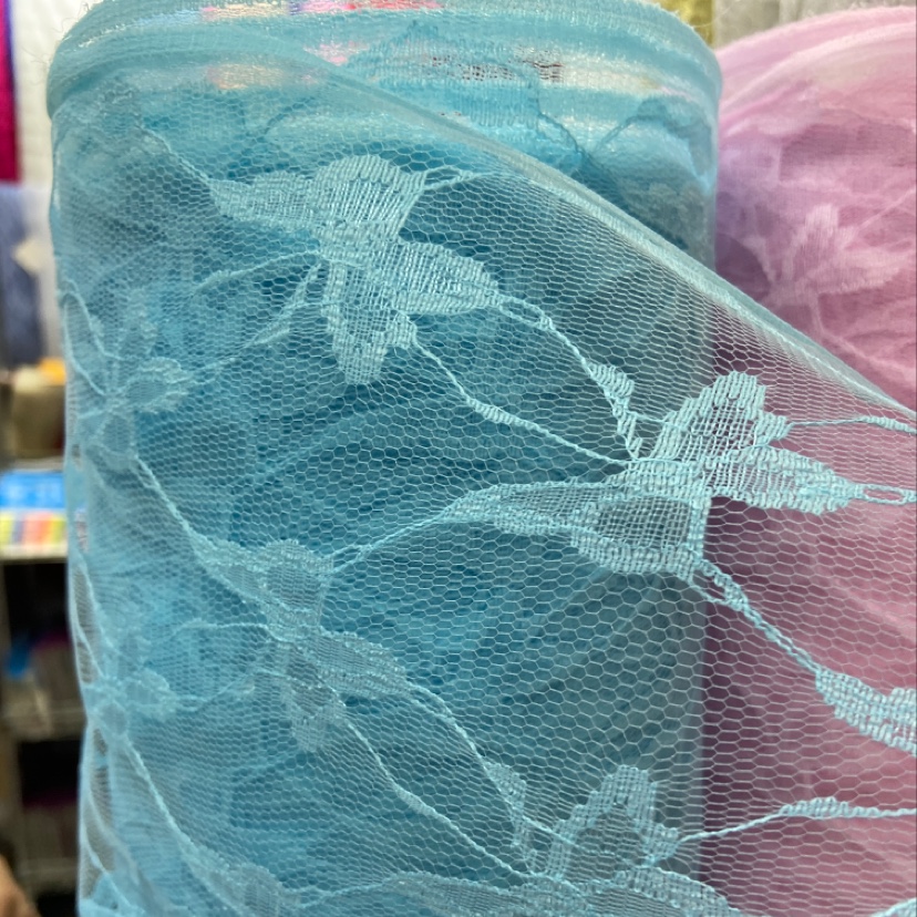 Butterfly Net Fabric Clothing Fabric Ornaments Arts And Crafts Headwear Fabric Multi-Color Optional details Picture