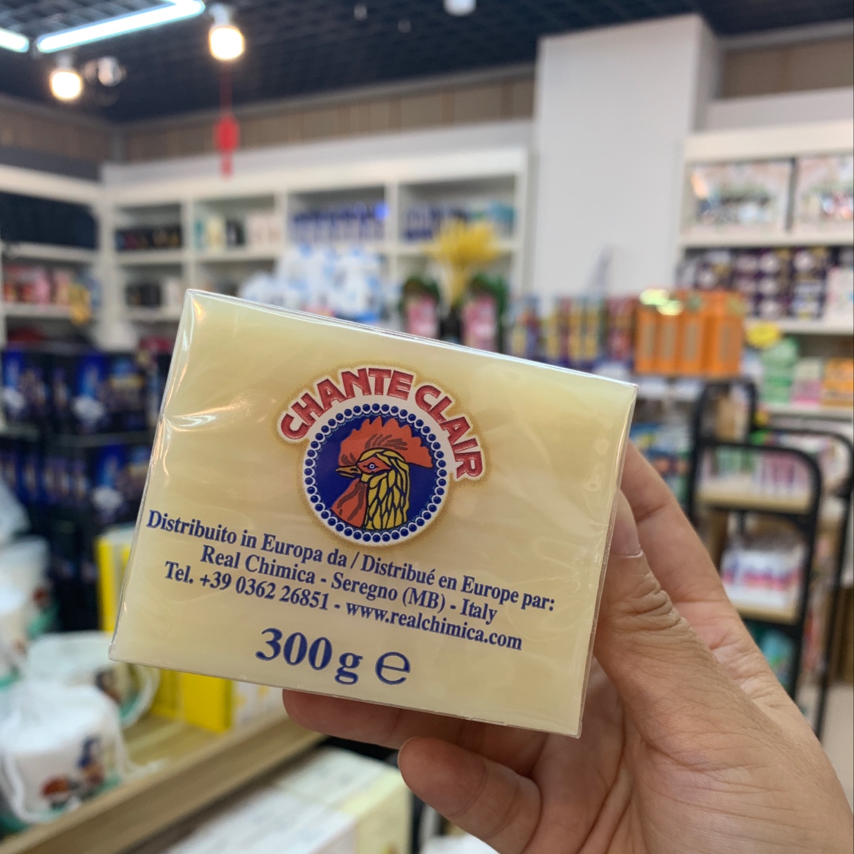 Chanteclair Italian Big Cock Head Soap Butler Marseille Laundry Soap Application Scenario