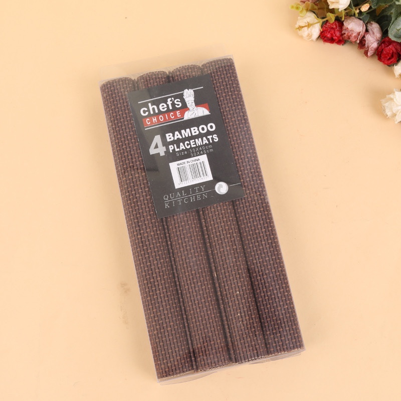 Exquisite bamboo   mat heat insulation mat thumbnail
